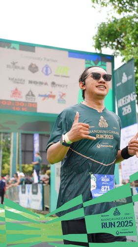 Race photo from Mangkunegaran Run 2025