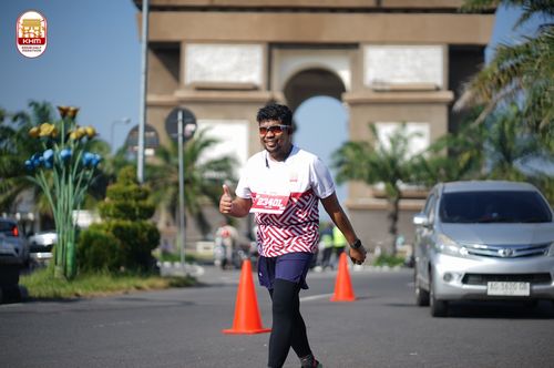 Race photo from Kediri Half Marathon 2024