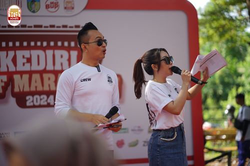 Race photo from Kediri Half Marathon 2024