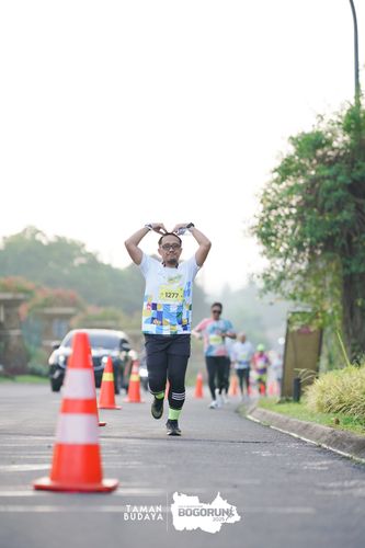 Race photo from Taman Budaya x BOGORUN 2025