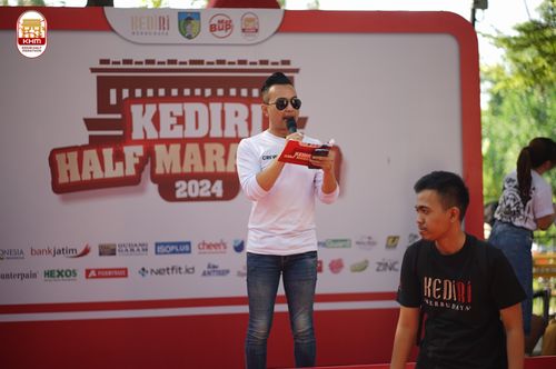 Race photo from Kediri Half Marathon 2024