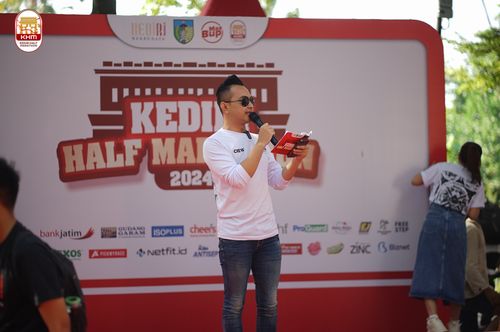Race photo from Kediri Half Marathon 2024