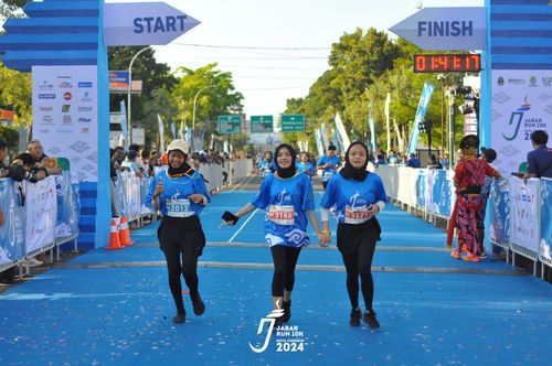 Race photo from Jabar Run 10K 2024