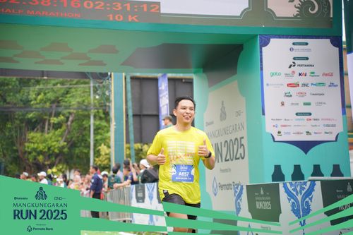 Race photo from Mangkunegaran Run 2025