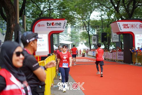 Race photo from ONE RUN 10K 2025