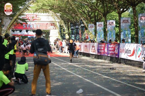Race photo from Kediri Half Marathon 2024