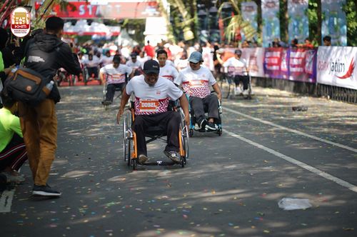 Race photo from Kediri Half Marathon 2024