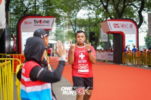 Race photo from ONE RUN 10K 2025