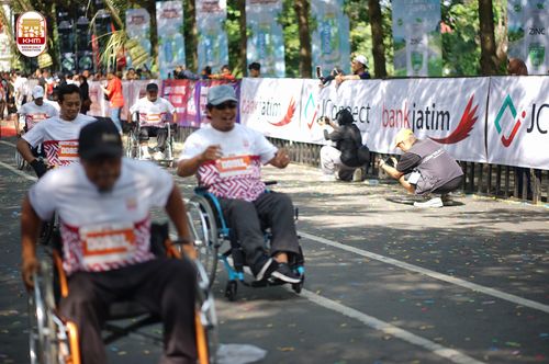 Race photo from Kediri Half Marathon 2024