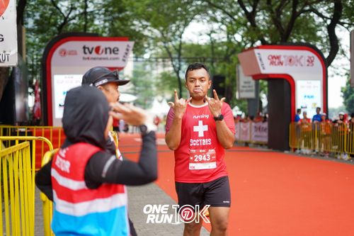 Race photo from ONE RUN 10K 2025