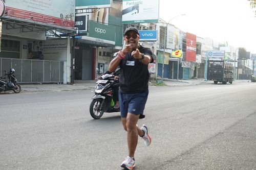 Race photo from Shake Out Run Jabar Run 2024
