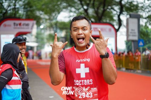 Race photo from ONE RUN 10K 2025