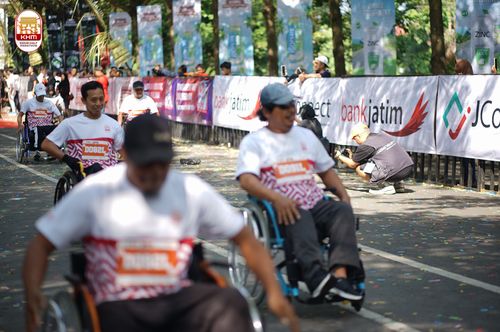 Race photo from Kediri Half Marathon 2024