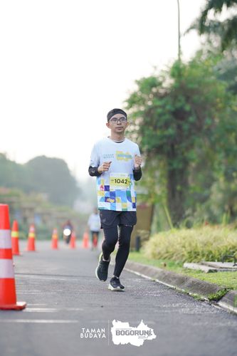 Race photo from Taman Budaya x BOGORUN 2025