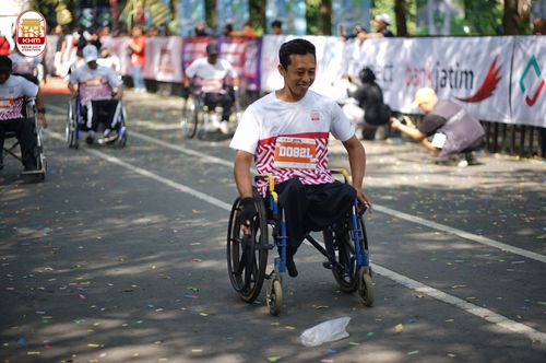 Race photo from Kediri Half Marathon 2024