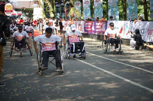 Race photo from Kediri Half Marathon 2024