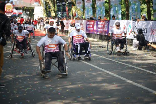 Race photo from Kediri Half Marathon 2024