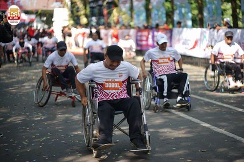 Race photo from Kediri Half Marathon 2024