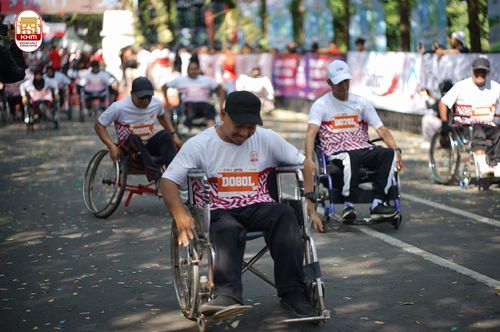 Race photo from Kediri Half Marathon 2024