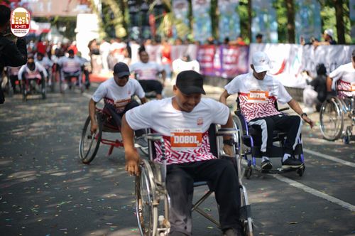 Race photo from Kediri Half Marathon 2024