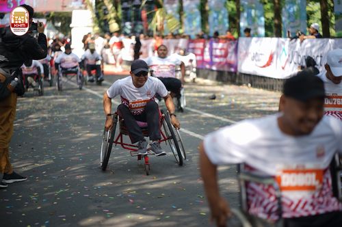 Race photo from Kediri Half Marathon 2024