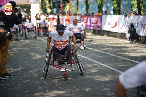 Race photo from Kediri Half Marathon 2024