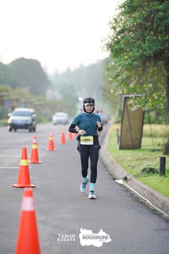 Race photo from Taman Budaya x BOGORUN 2025