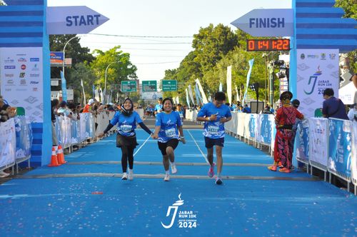 Race photo from Jabar Run 10K 2024