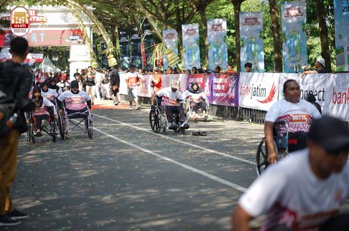 Race photo from Kediri Half Marathon 2024