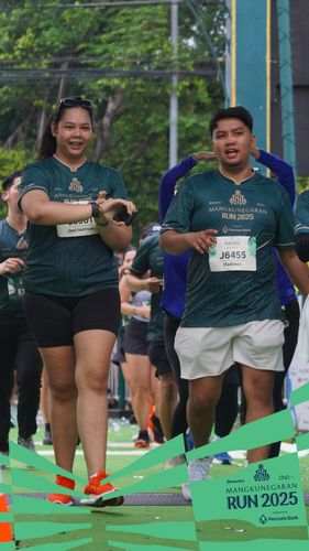 Race photo from Mangkunegaran Run 2025