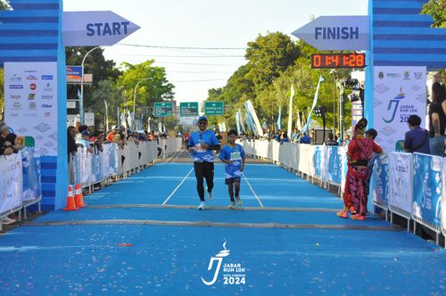 Race photo from Jabar Run 10K 2024