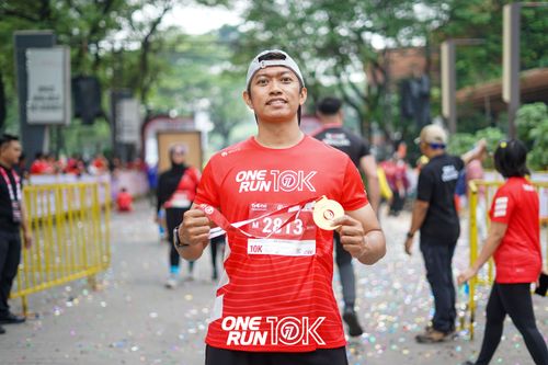 Race photo from ONE RUN 10K 2025