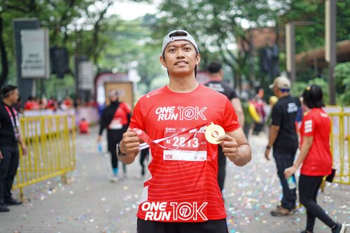 Race photo from ONE RUN 10K 2025