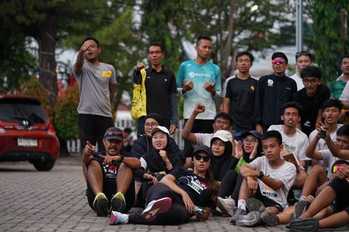 Race photo from ABR 2024 VIBES