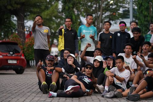 Race photo from ABR 2024 VIBES