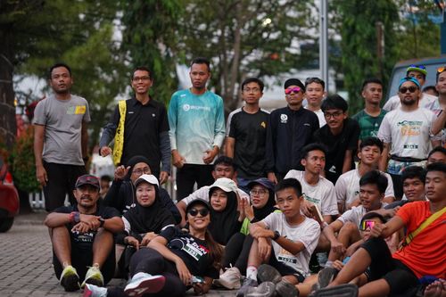 Race photo from ABR 2024 VIBES