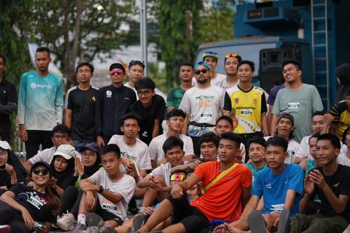 Race photo from ABR 2024 VIBES