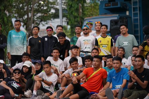 Race photo from ABR 2024 VIBES