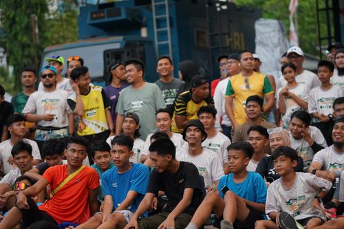 Race photo from ABR 2024 VIBES