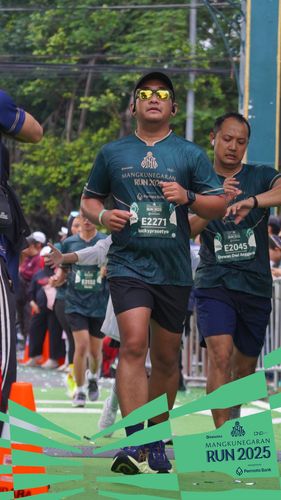 Race photo from Mangkunegaran Run 2025