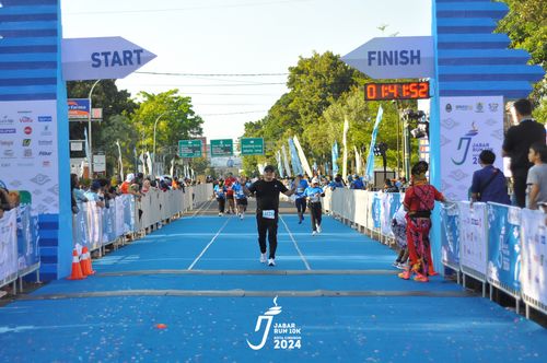 Race photo from Jabar Run 10K 2024