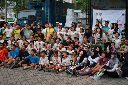 Race photo from ABR 2024 VIBES