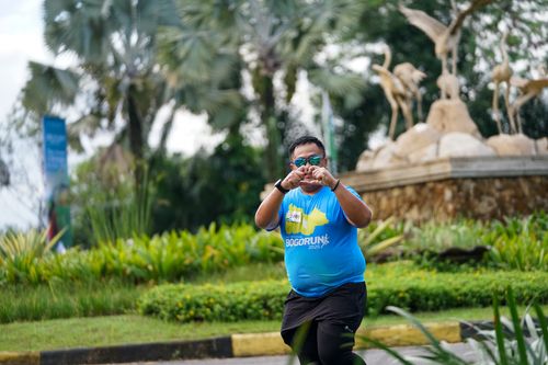 Race photo from Chasing Bogorun 2025