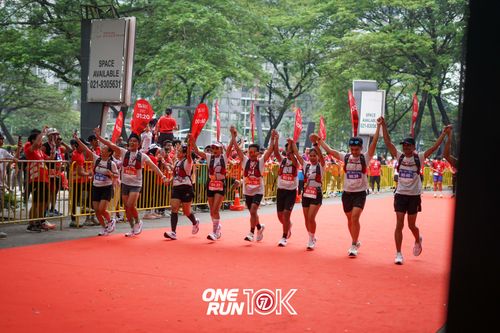 Race photo from ONE RUN 10K 2025