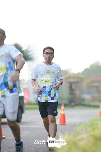 Race photo from Taman Budaya x BOGORUN 2025