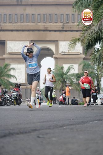 Race photo from Kediri Half Marathon 2025