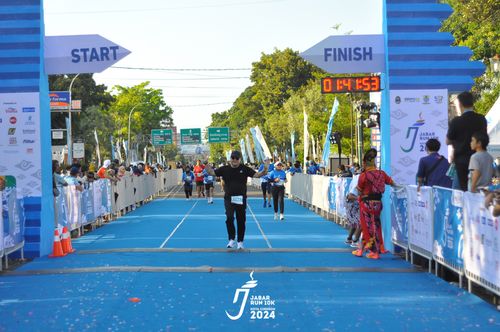 Race photo from Jabar Run 10K 2024