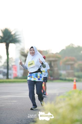 Race photo from Taman Budaya x BOGORUN 2025