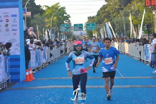 Race photo from Jabar Run 10K 2024