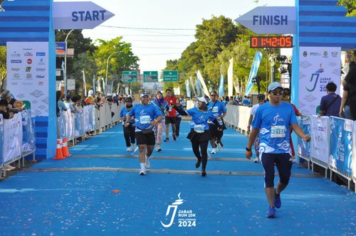 Race photo from Jabar Run 10K 2024